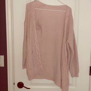 Oversized Medium Light Pink Sweater
